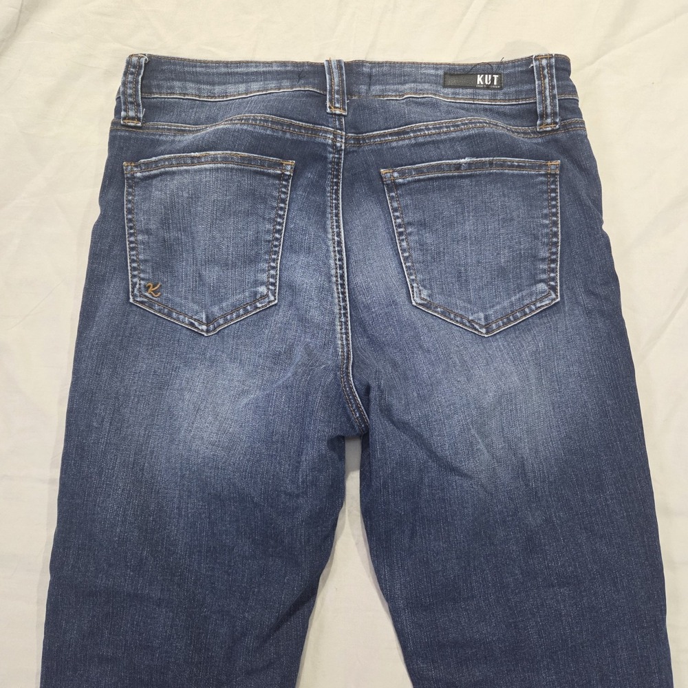 Kut from the Kloth Jeans Womens 8 Blue Connie Fab Ab Ankle Skinny High Rise City - Picture 10 of 10